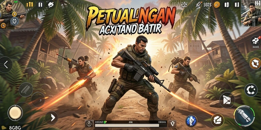 Tampilan gameplay <strong>8G8G</strong> yang mendebarkan dan menantang.