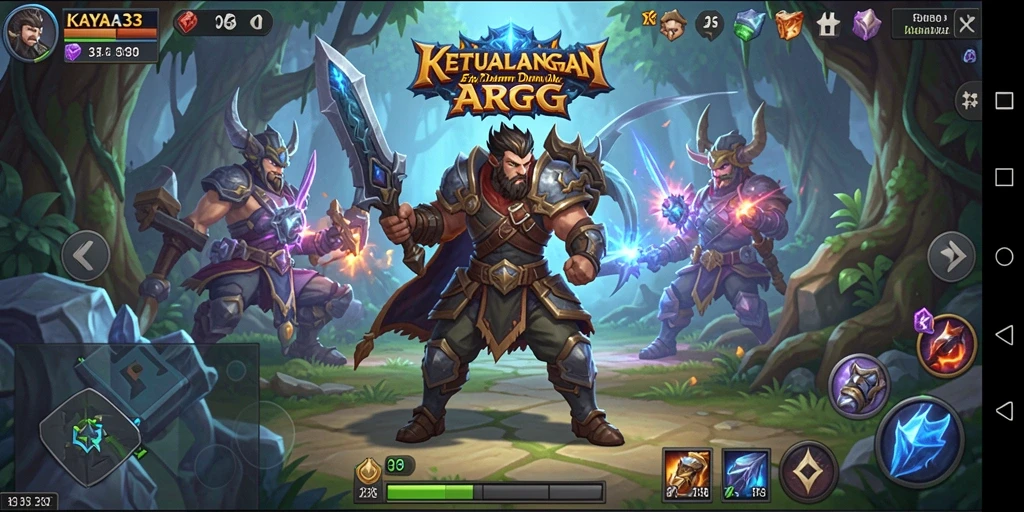 Gameplay ARPG <strong>KAYA33</strong> yang menakjubkan di dunia fantasi.