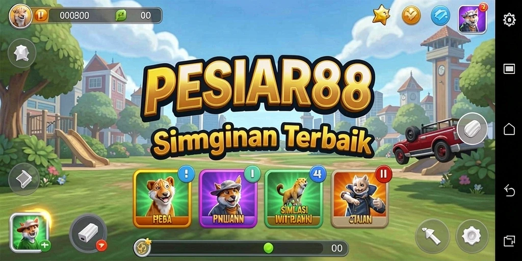 Tampilan gameplay PESIAR88 yang menarik dan penuh warna.
