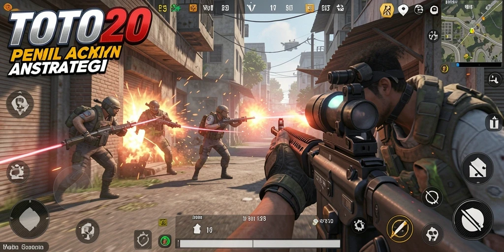 Tampilan intens dari gameplay TOTO20 yang menakjubkan.