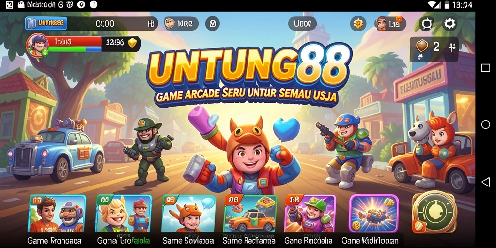 Tampilan gameplay UNTUNG88 dengan aksi seru dan grafis menawan.