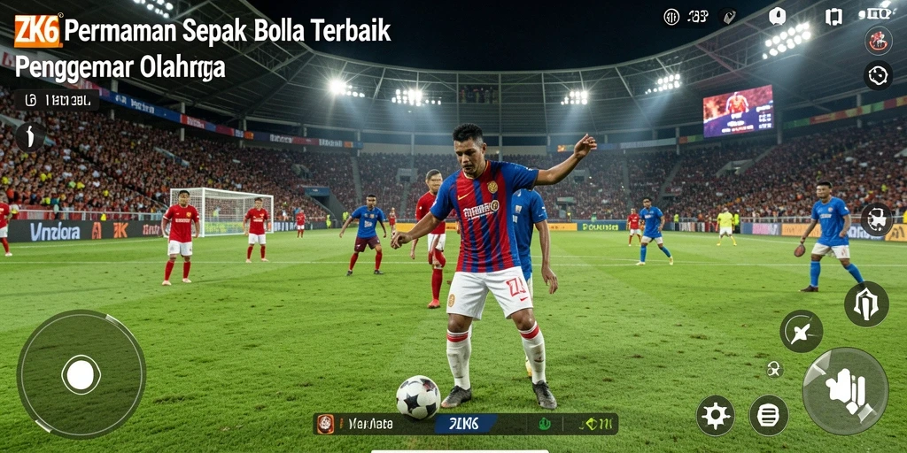 Tampilan gameplay ZK6 yang mengesankan dan mendebarkan.